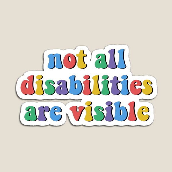 Item preview, Not all disabilities are visible.  designed and sold by brynn412.