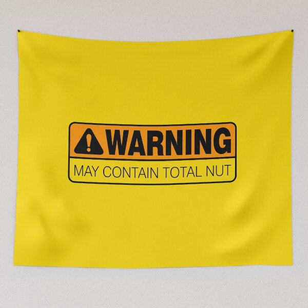 Item preview, Warning May contain nut designed and sold by CuthbertBiggins.
