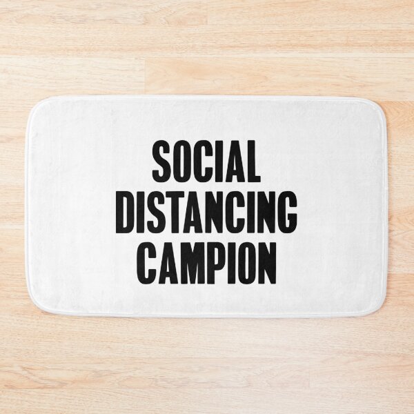 Item preview, cool social distancing champion designed and sold by XYZ Studio.