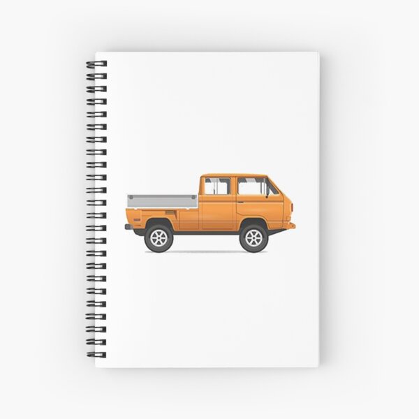 Vw Transporter Spiral Notebooks Redbubble