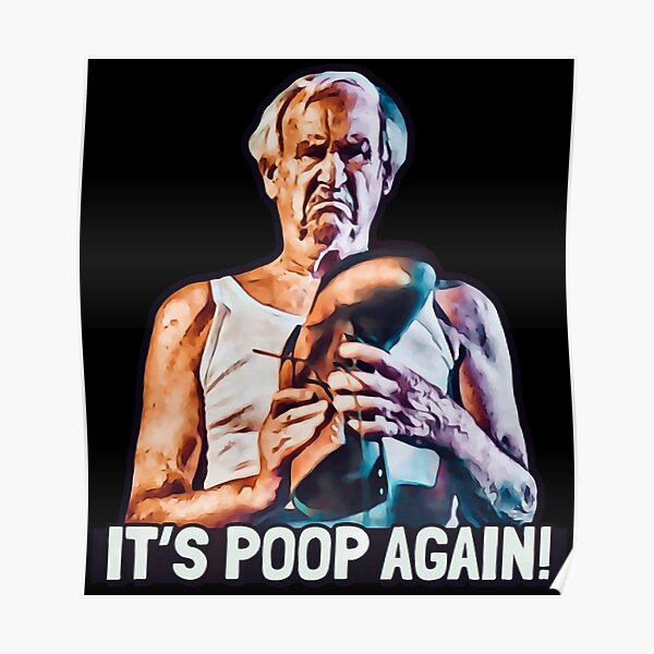 “It’s Poop Again!” Billy Madison Poster