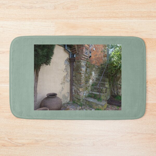 Item preview, Old staircase & courtyard designed and sold by PhotosByG.