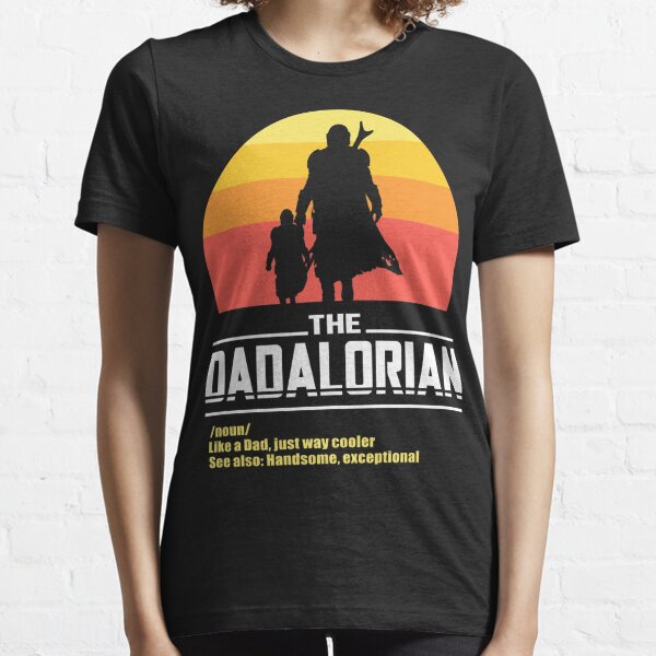 The Dadalorian Fathers Day Funny Meme Gift Essential T-Shirt