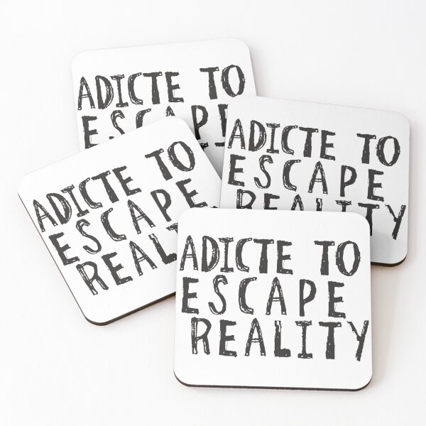 Item preview, ADICT TO ESCAPE REALITY designed and sold by Global Wave Designs.