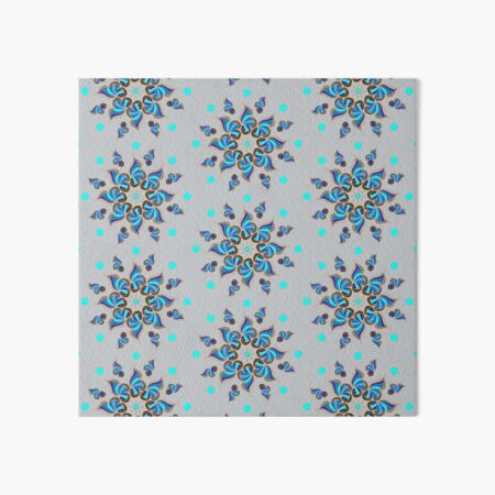 Blue Horizon With Grey Dove Art Board Print