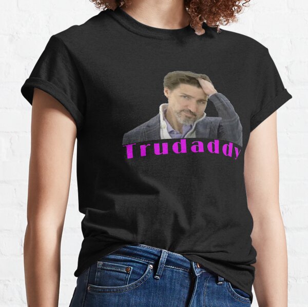 Classic Justin Trudeau "Trudaddy" hair Flip T Classic T-Shirt