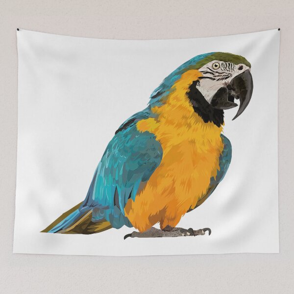 Item preview, Blue-and-yellow Macaw designed and sold by obscurite.