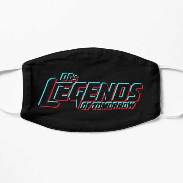 Logotipo de Legends of Tomorrow - Glitch Mascarilla plana