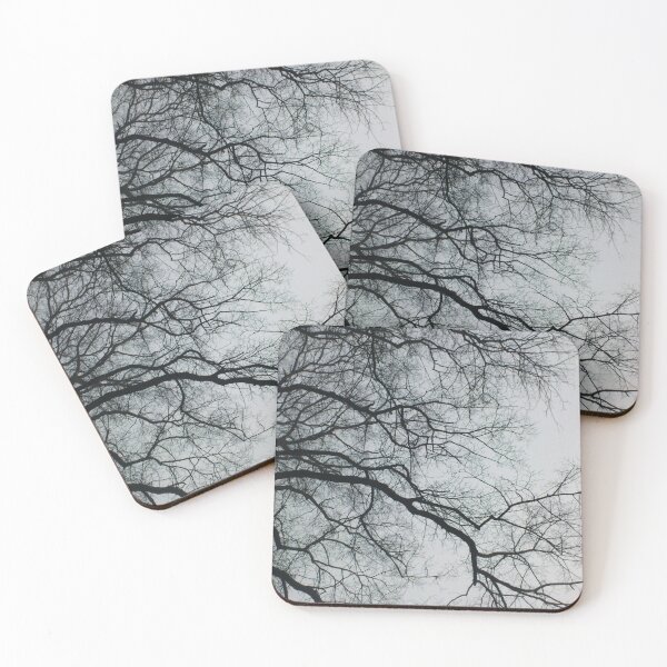 Item preview, winter tree branches on grey sky AVENHAM PARK  designed and sold by frauenbrauen.