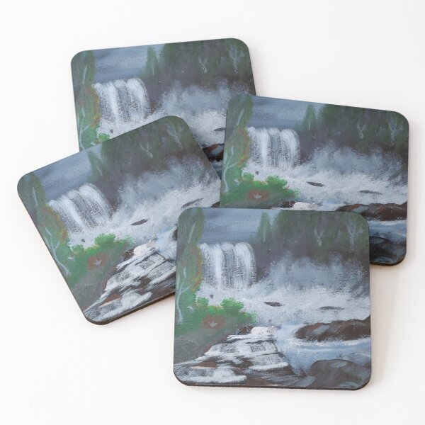 Item preview, Black Waterfall designed and sold by HarveyHandcraftsandDesigns.