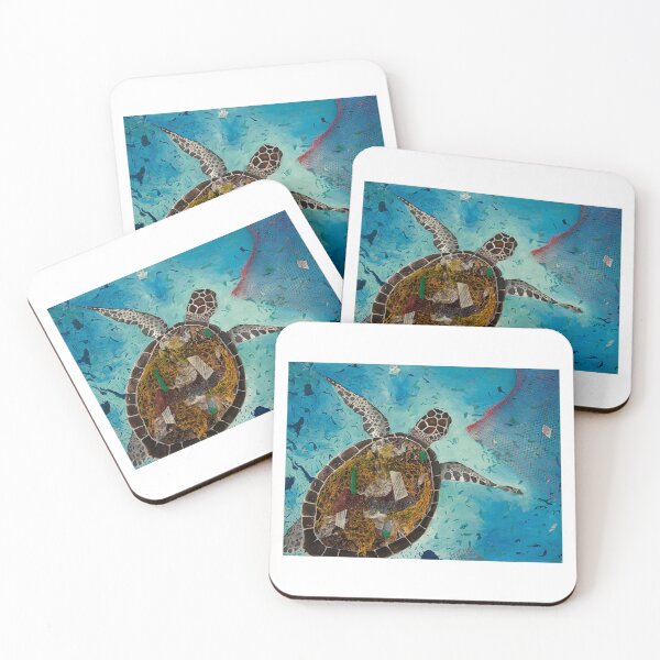 Item preview, Turtle in Plastic  designed and sold by Elle deAlessandrini.