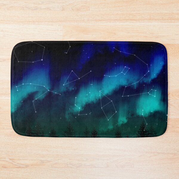 Item preview, Night sky - Northern lights designed and sold by Lyxy.