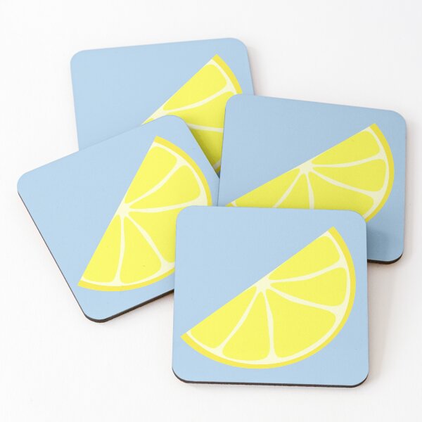 Item preview, Lemon Wedge (light blue background) designed and sold by elrathia.