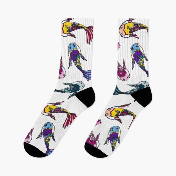 Item preview, Koi Fish Pattern || Colorful Palette || Koi Pond || Nature  designed and sold by Hilary Leslie.