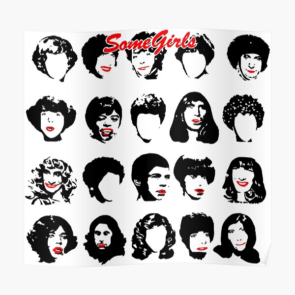Girls - Stones Poster