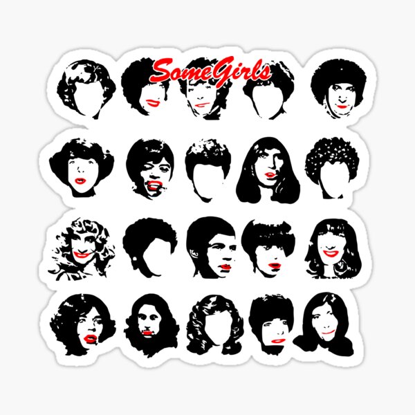 Filles - Pierres Sticker