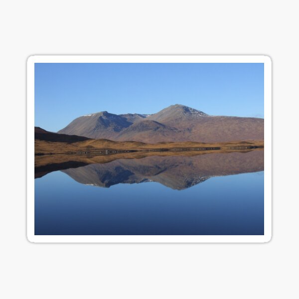 Black Mount , the Highlands , Scotland Sticker