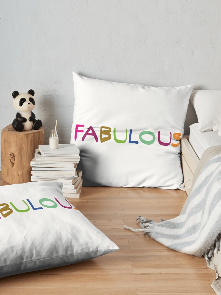 Alternate view of FABULOUS Floor Pillow