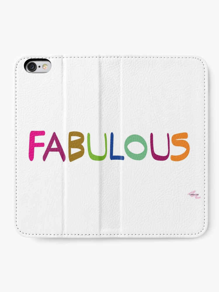 Alternate view of FABULOUS iPhone Wallet