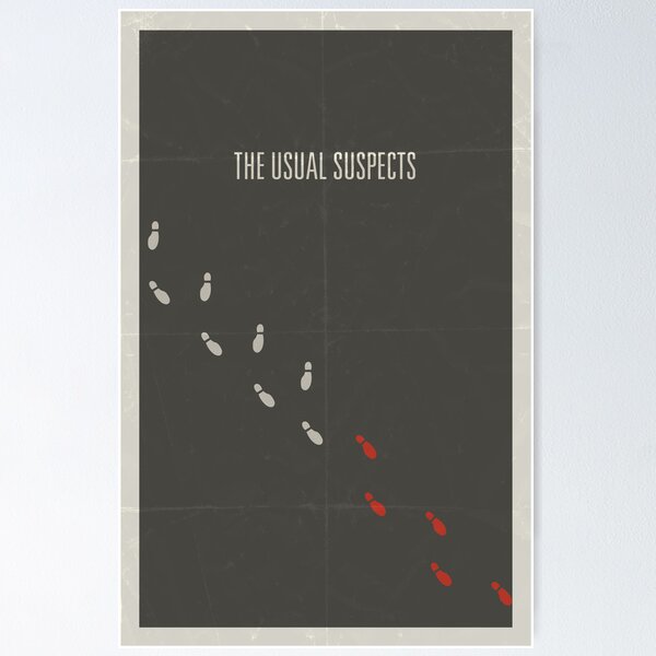 Digital Print Usual Suspects Poster Movie Quote Keyser Soze 