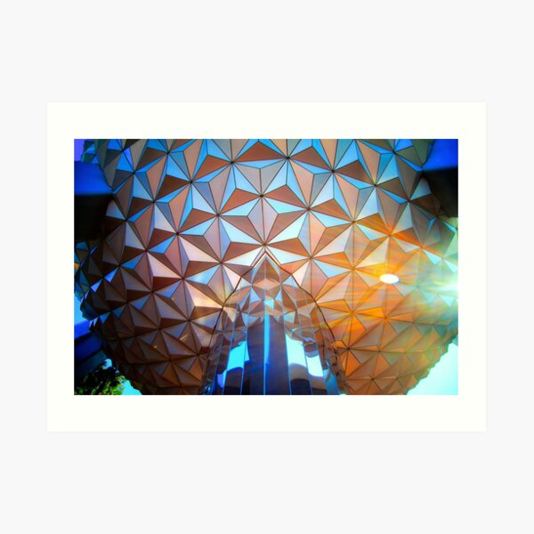 Spaceship Flare Art Print