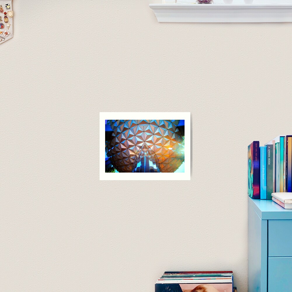 Spaceship Flare Art Print