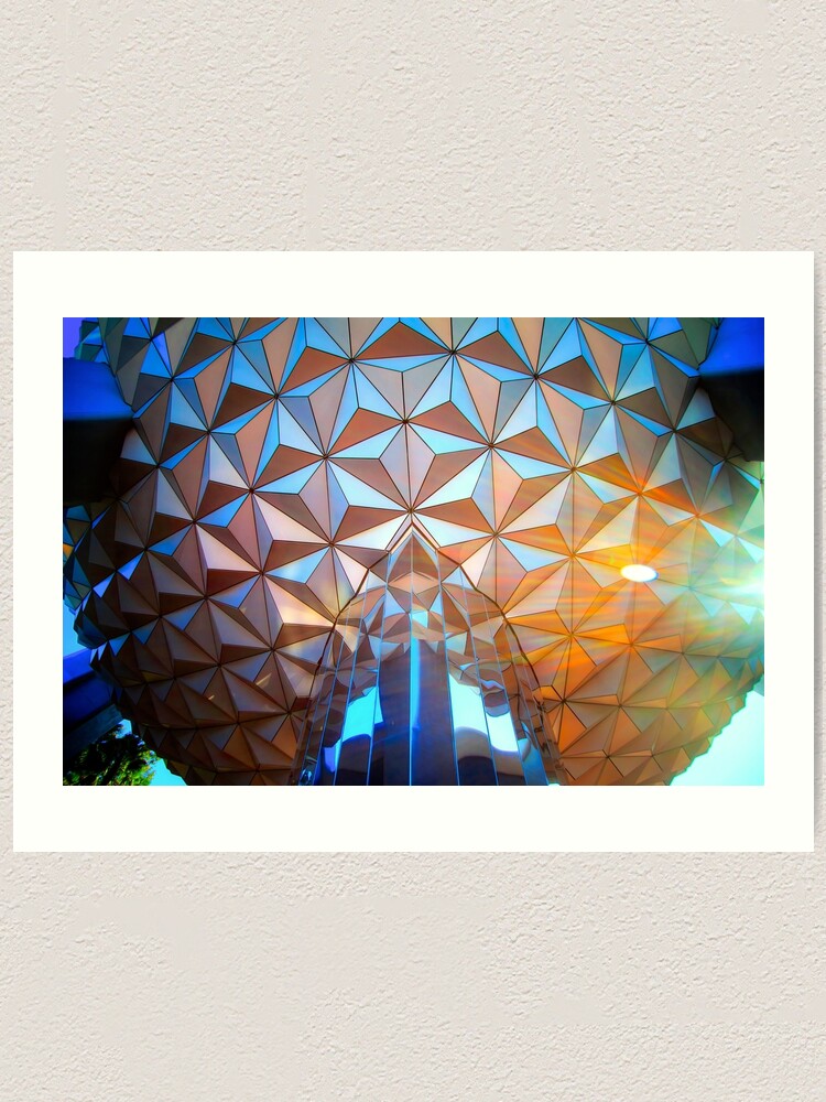 Alternate view of Spaceship Flare Art Print