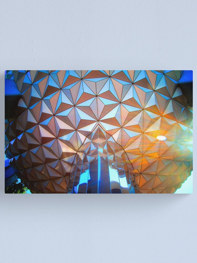 Alternate view of Spaceship Flare Canvas Print