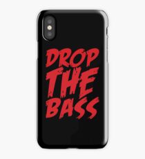Drop The Bass iPhone Case