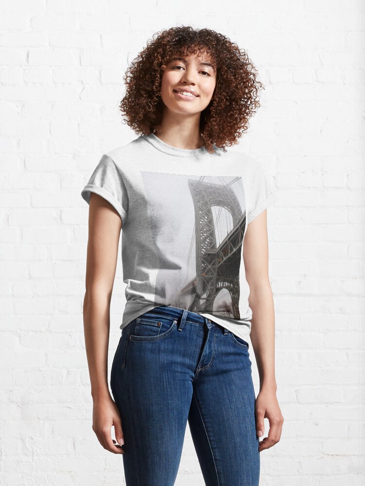 Alternate view of George Washington Fog Classic T-Shirt