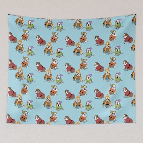 Item preview, The Bulldog Dwarves designed and sold by ArtisticBulldog.