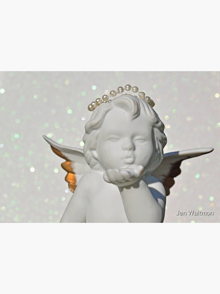 Thumbnail 3 of 3, Sticker, Christmas: Blowing Holiday Kisses designed and sold by Jdubphotog.