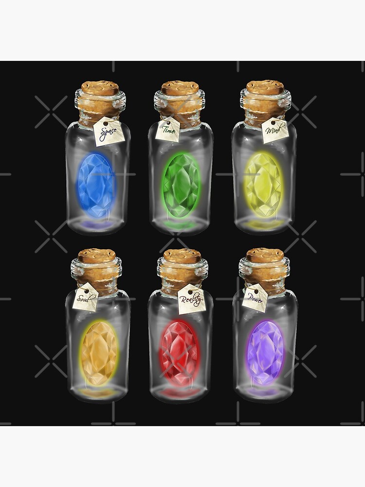 Complete set of *Infinity Stones* by drawnexplore