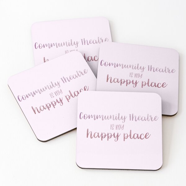 Item preview, Community Theatre is my Happy Place designed and sold by Theatre Thoughts.