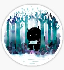 A Quiet Spot Sticker