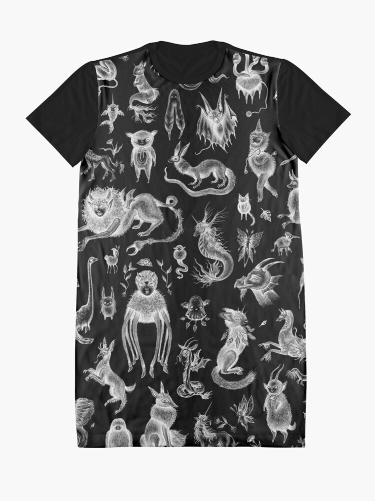 Alternate view of We Are Not Alone - inverted Graphic T-Shirt Dress