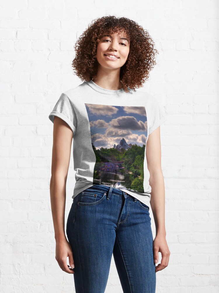 Alternate view of Cloudy Everest Classic T-Shirt