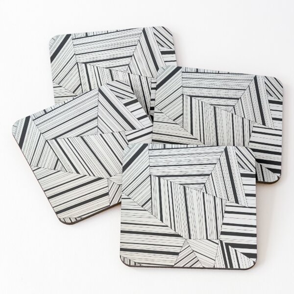 Item preview, Geometric Black Lines designed and sold by Alex Larkin.
