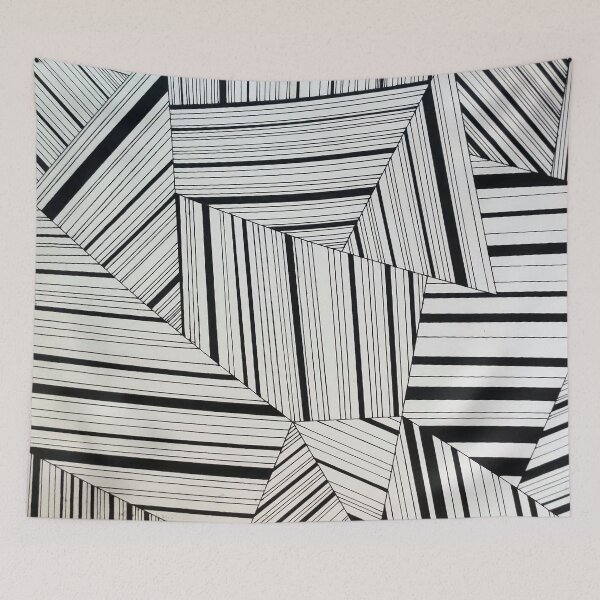 Item preview, Geometric Black Lines designed and sold by Alex Larkin.