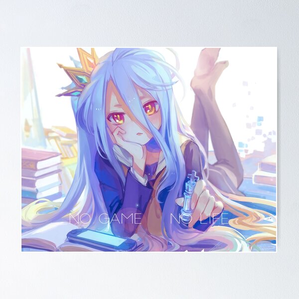 No Game No Life' Poster, picture, metal print, paint by Cooke