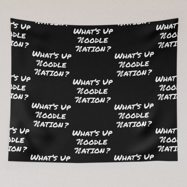 Item preview, What’s Up Noodle Nation? designed and sold by TheNoiseNoodles.