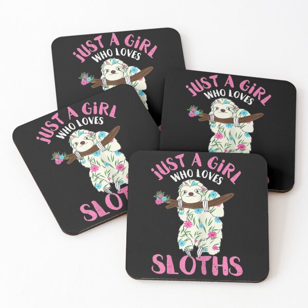Item preview, Just A Girl Who Loves Sloths designed and sold by MagicJohnson22.