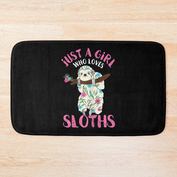 Item preview, Just A Girl Who Loves Sloths designed and sold by MagicJohnson22.