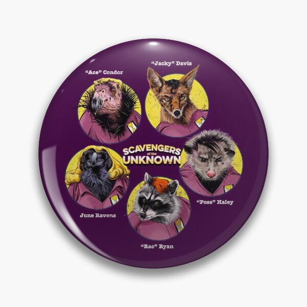Item preview, Scavengers of the Unknown - circle designed and sold by 13thFloorDesign.