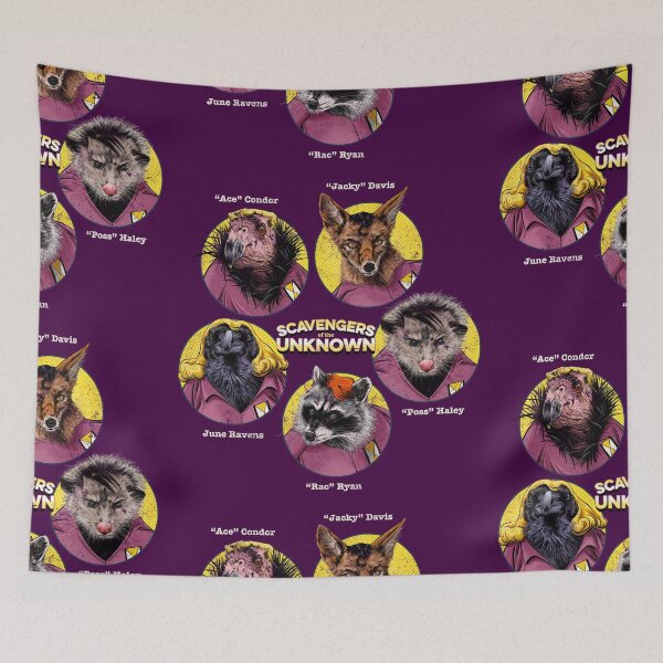 Item preview, Scavengers of the Unknown - circle designed and sold by 13thFloorDesign.