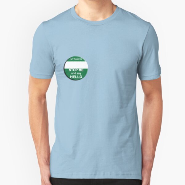 The Inbetweeners - "Nice Badge" make your own Slim Fit T-Shirt