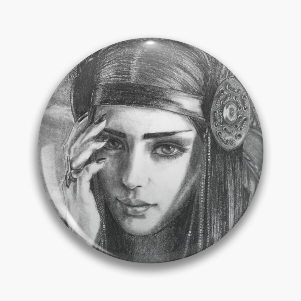 Item preview, Native American Goddess Art Evaki Portrait  designed and sold by Deanna Davoli.