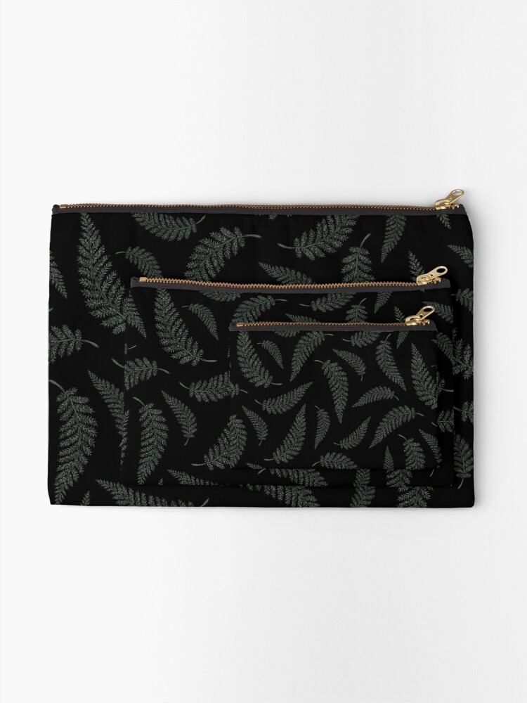 Thumbnail 2 of 4, Zipper Pouch, Fern Witch designed and sold by brettisagirl.