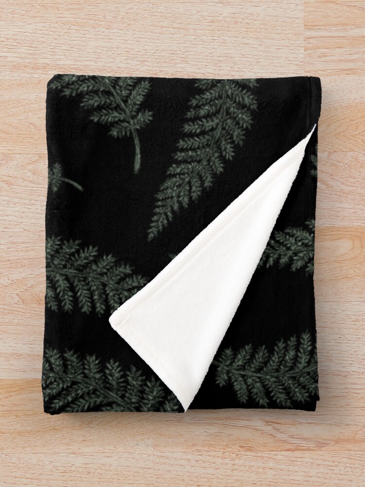 Alternate view of Fern Witch Throw Blanket