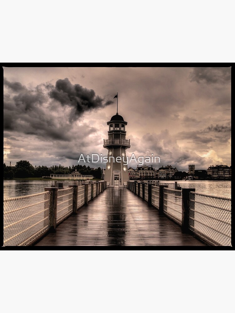 Stormy Lighthouse by AtDisneyAgain